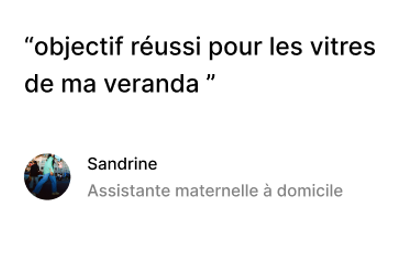 commentaire client Sandrine Atlantic Propreté